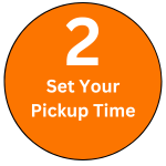 Arrange a Time for Vehicle Pickup