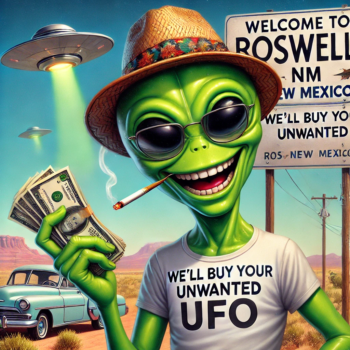 We buy junk cars and unwanted UFOs in Roswell